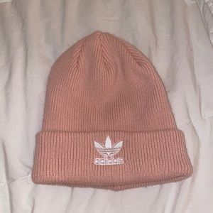 Baby Pink Adidas Beanie